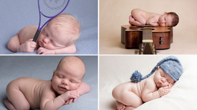 Imágenes de bebé absurdamente lindos  bebés se duermen Karen Wiltshire