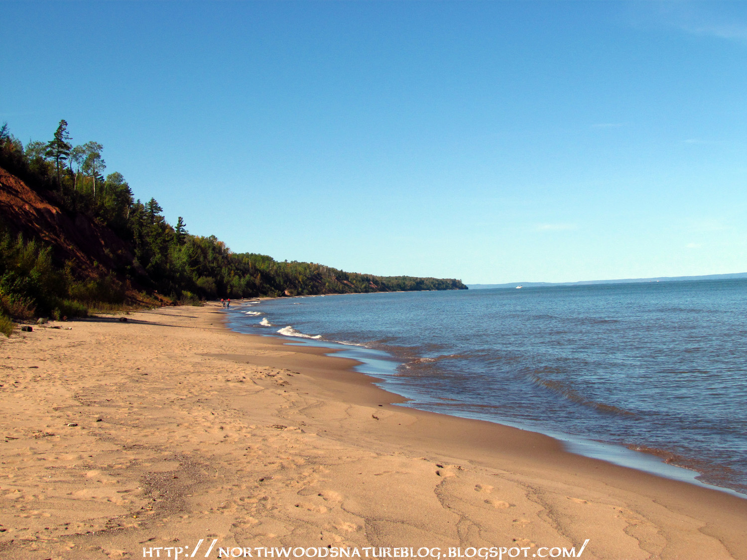 Northwoods Nature Blog Saxon Harbor Beach