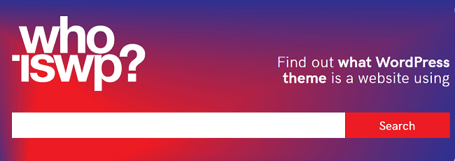 Free Online WordPress Theme Detector