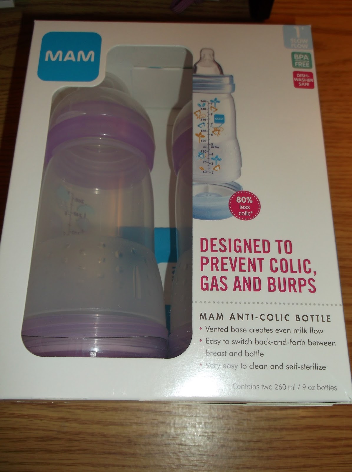 Missy's Product Reviews MAM Review Christmas Pacifiers and Anti Colic