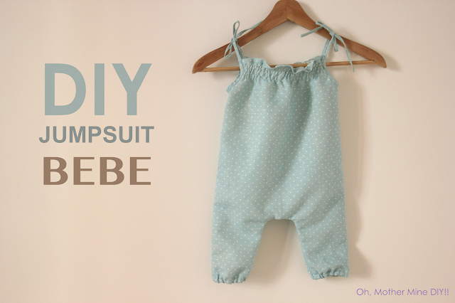 Ropa de bebe DIY coser jumpsuit bebe patrones gratis