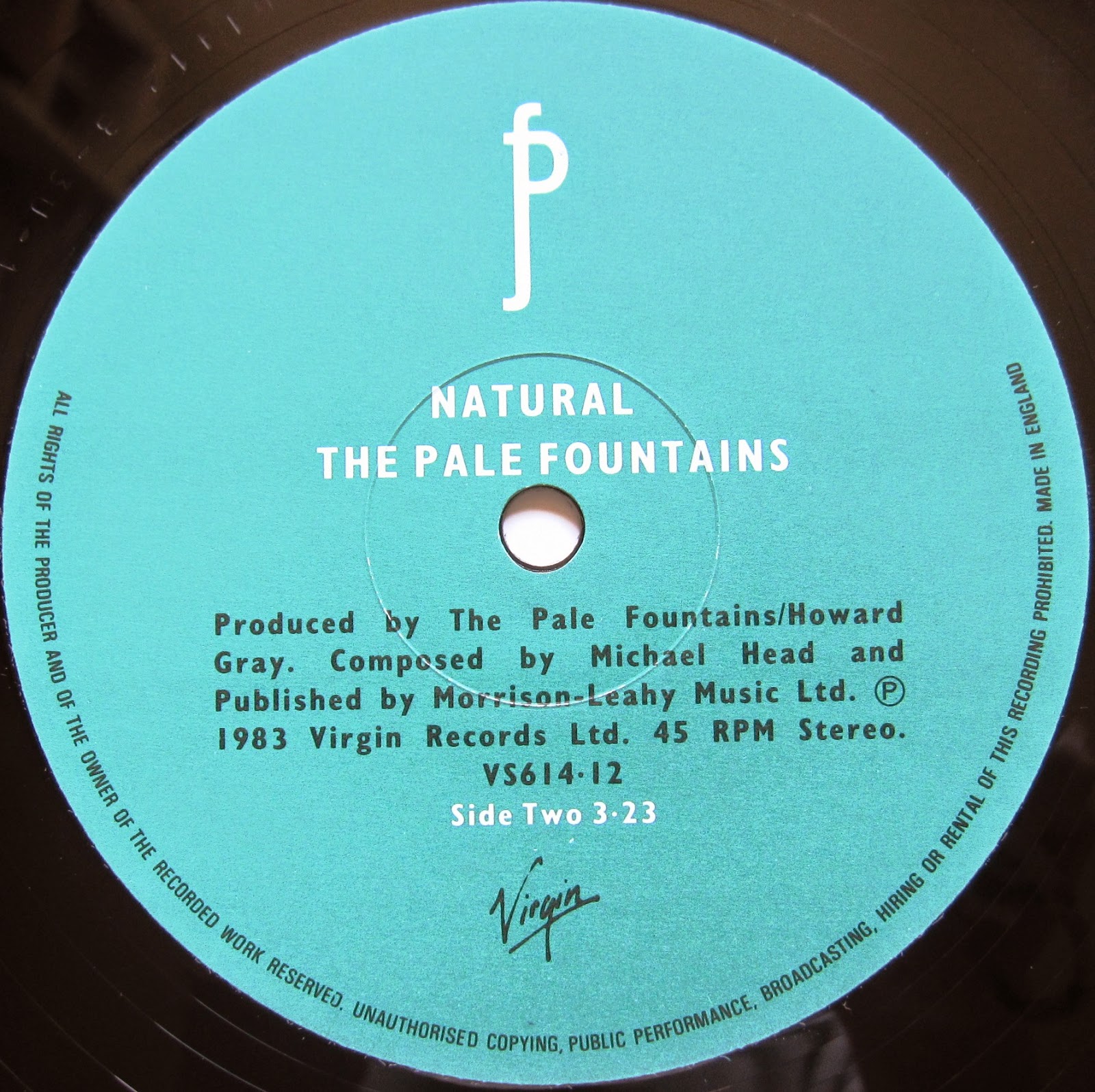 From A Northern Place The Pale Fountains Unless (12")