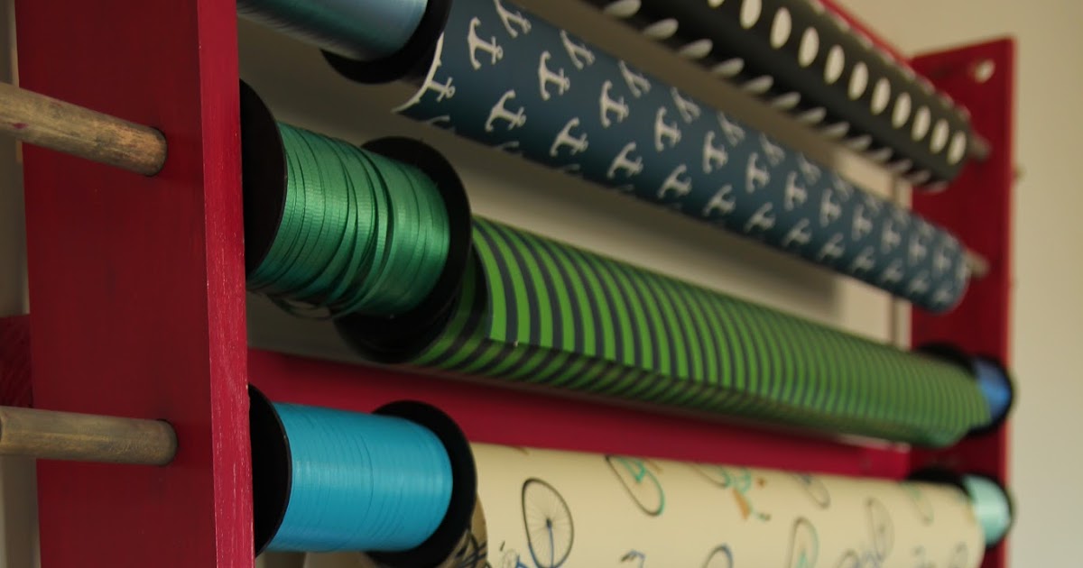 PeaHen Pad DIY wrapping paper rack