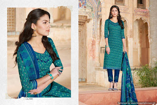 Trendy vol 42 Cotton Dress Material Suryajyoti