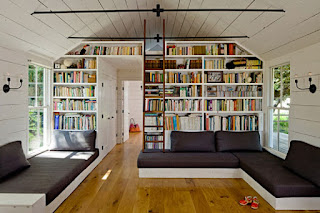 Desain perpustakaan di rumah Desain perpustakaan di rumah