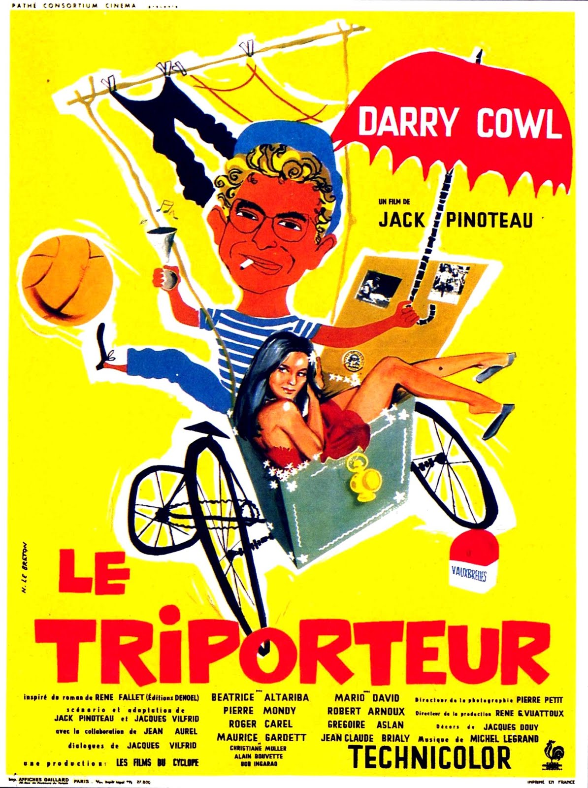 Le triporteur (1957) Jack Pinoteau - Le triporteur (08.07.1957 / 02.09.1957)