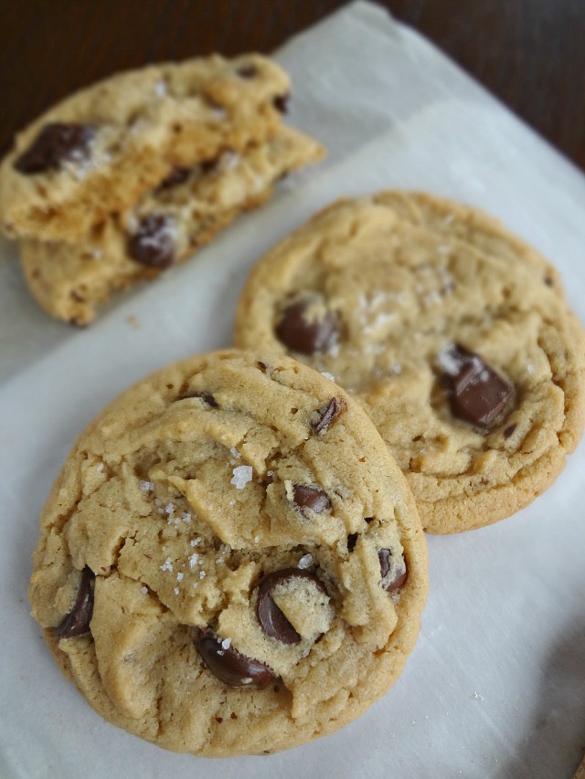 Soft Peanut Butter Chocolate Chunk Cookies