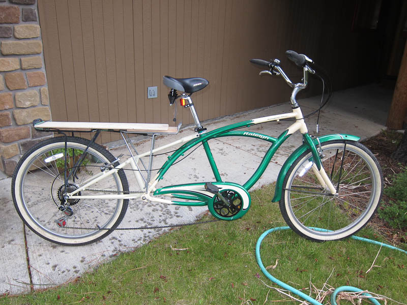 home built cargo bike
