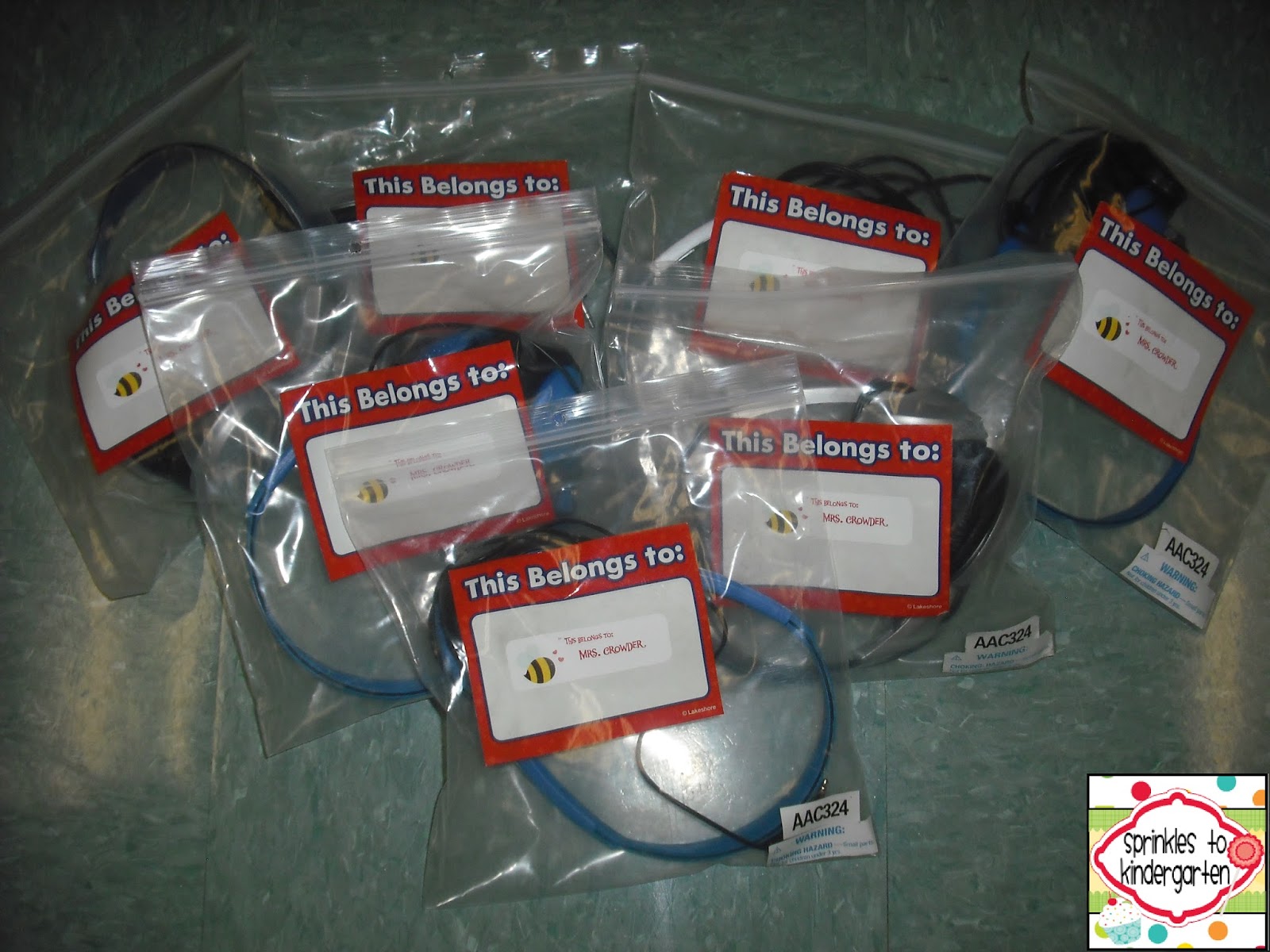 Sprinkles to Kindergarten! My "buzzy" classroom!