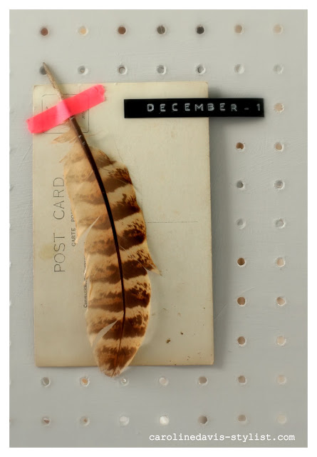 advent calendar day 1, caroline davis stylist, trend daily blog, styling details