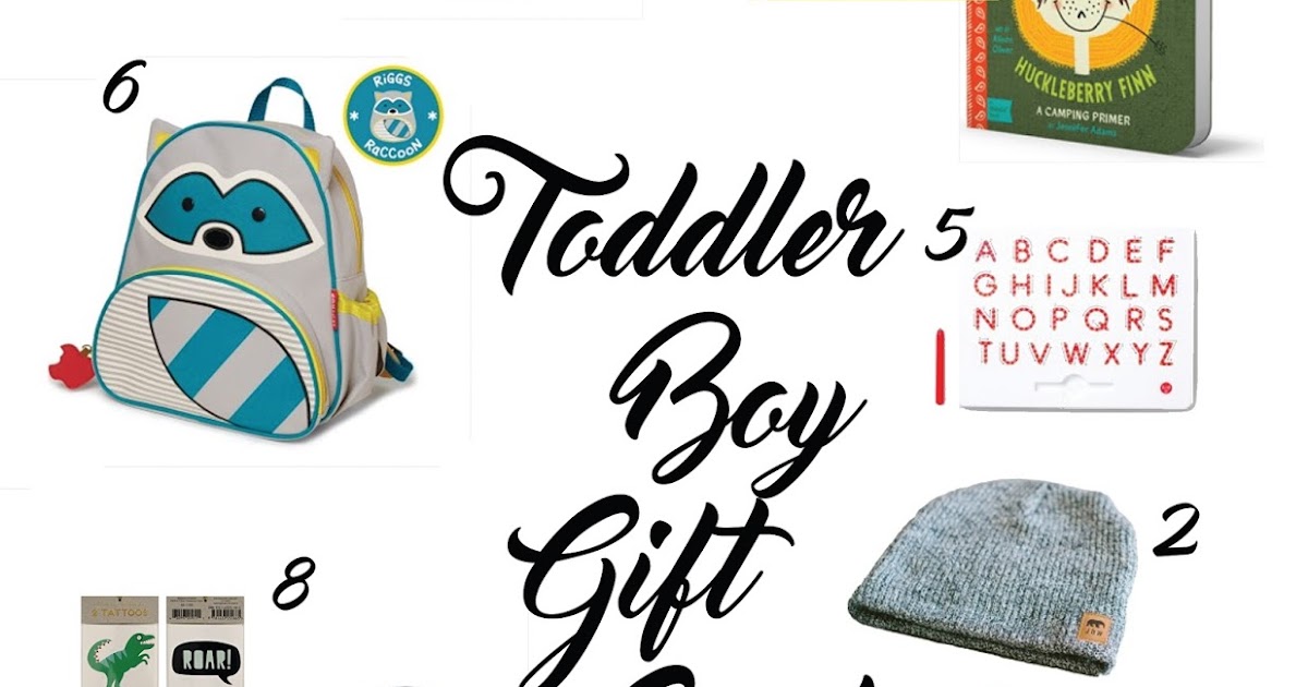 honeysuckle Toddler Boy Gift Guide