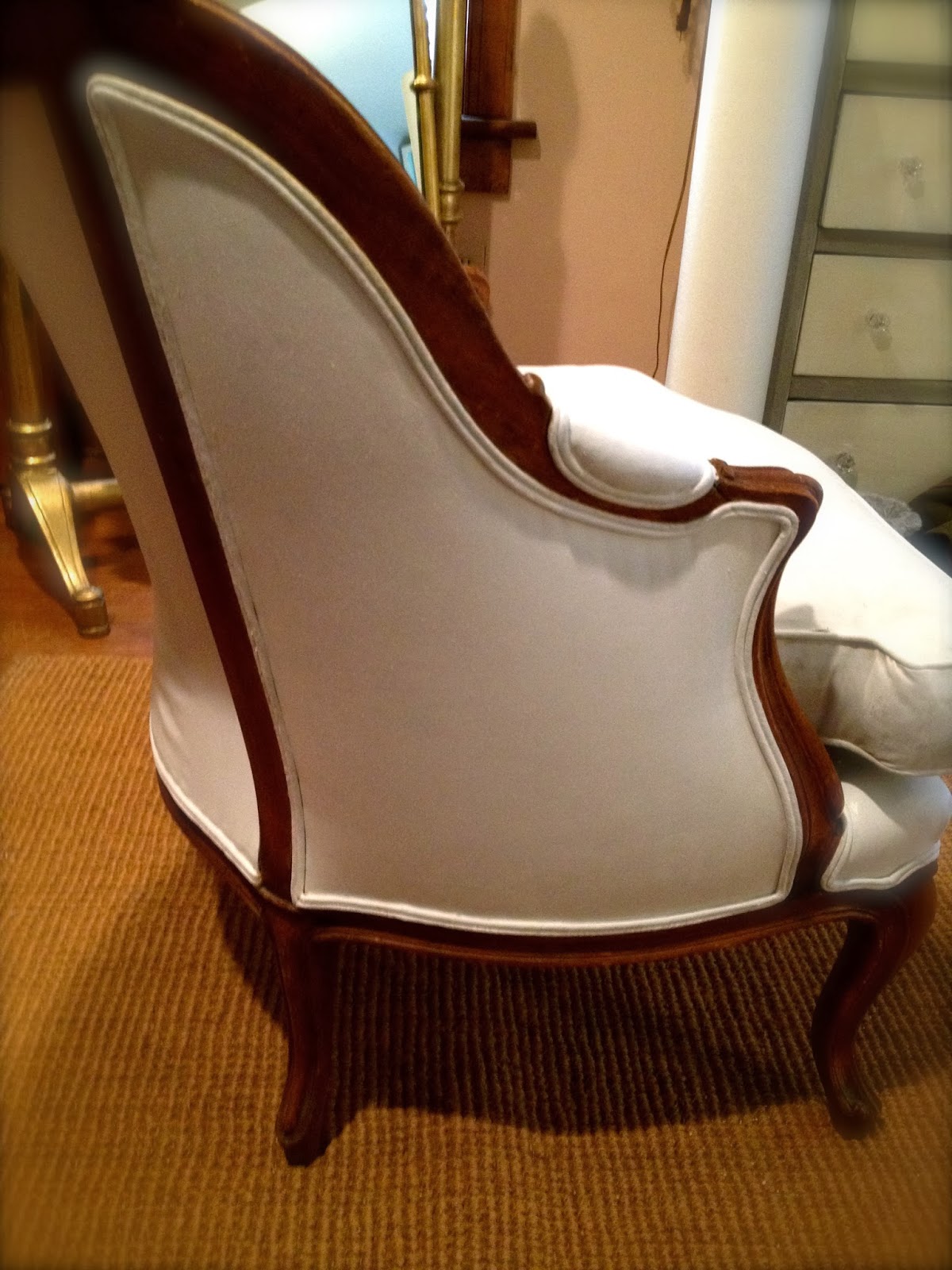 SheShe, The Home Magician Instant Makeover for a French Bergere Chair