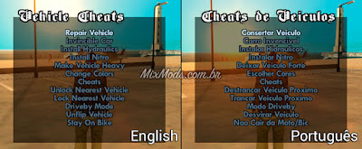 gta sa san mod cleo cheat menu traduzido português