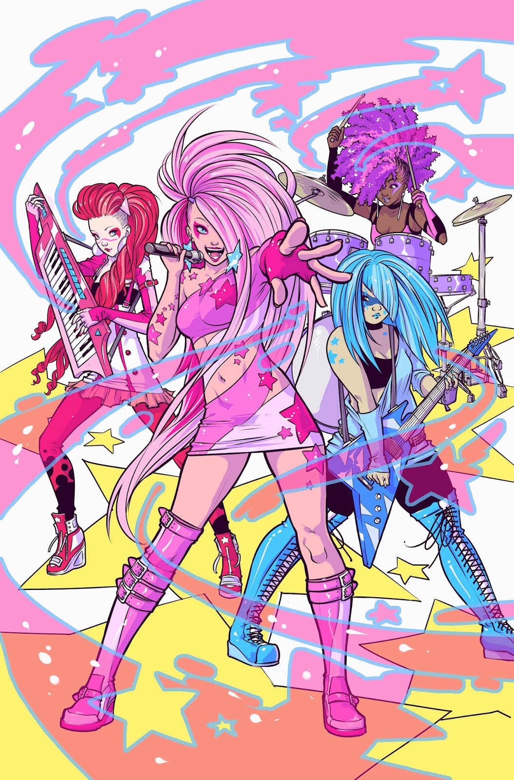 Jem and the Holograms - Receiving a totally outrageous reboot in comic form