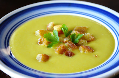 zupa cukiniowo-kukurydziana