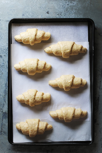 Whole wheat croissants