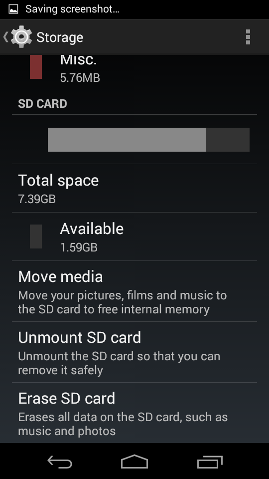 Open Source For Geeks How to Unmount Android SD Card Before Removing it