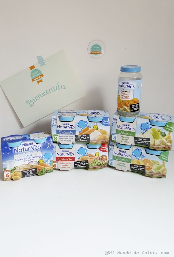 compotas de frutas y verduras de naturnes de nestle