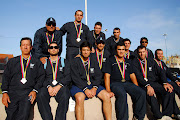 La selección Argentina Masculina medalla de Oro en los IV Juegos del ALBA .