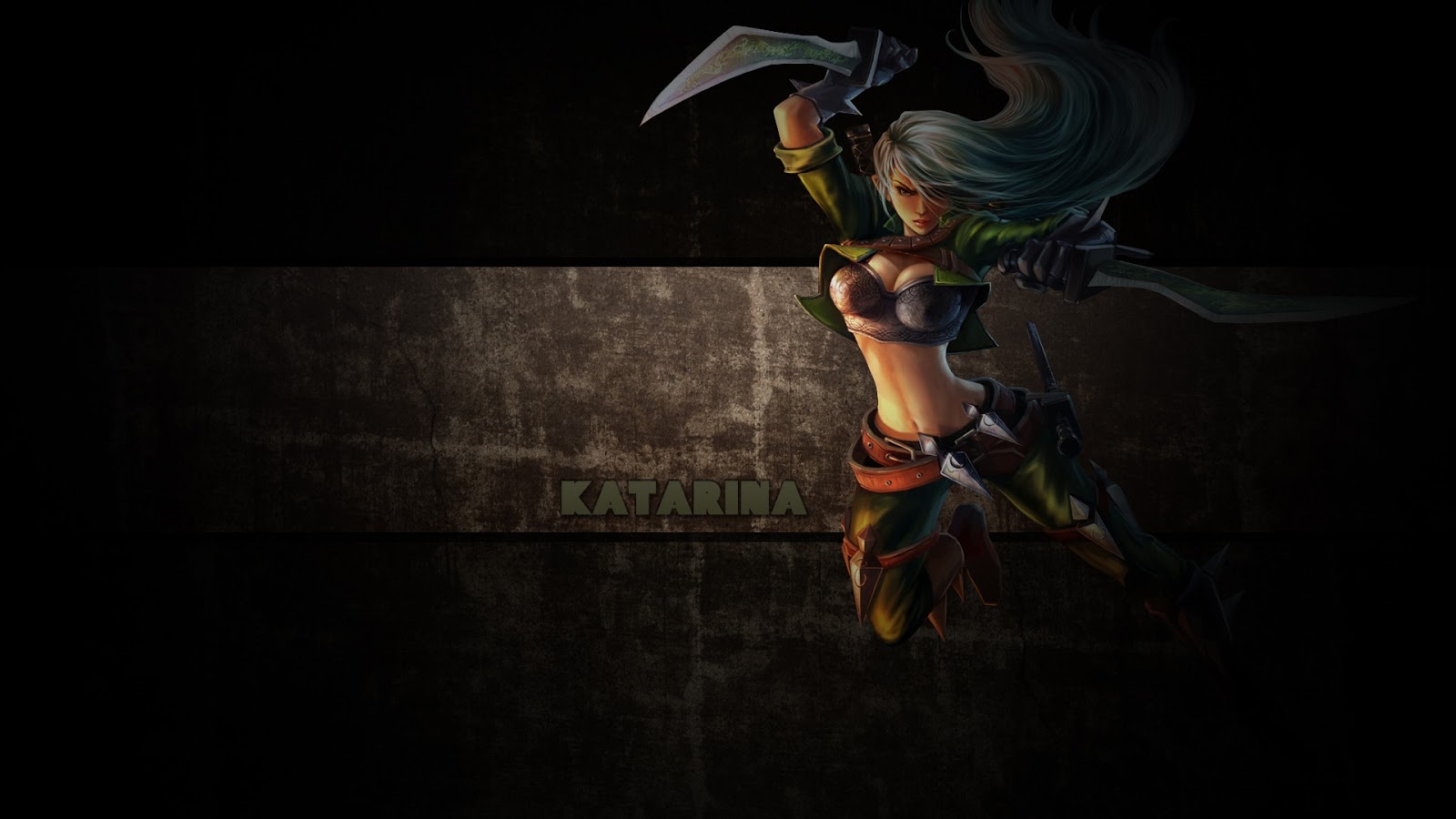 League Of Legends Hd Wallpapers Omg My Favorite Mid Laner Katarina~ Meow