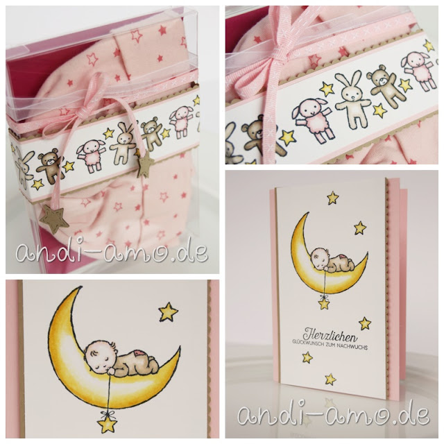Stampin Up Moon Baby