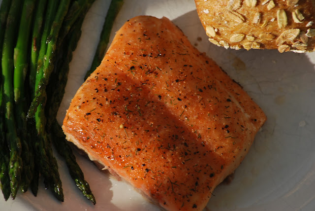 My story in recipes: Grilled Salmon
