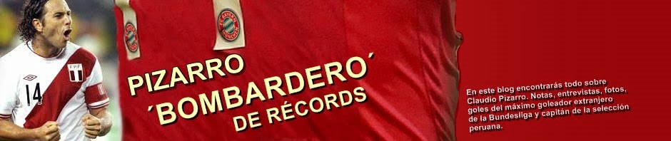 Claudio Pizarro, bombardero de récords