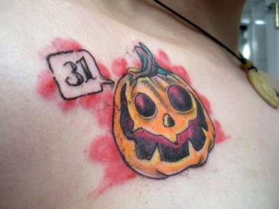 Tatuaje de Halloween