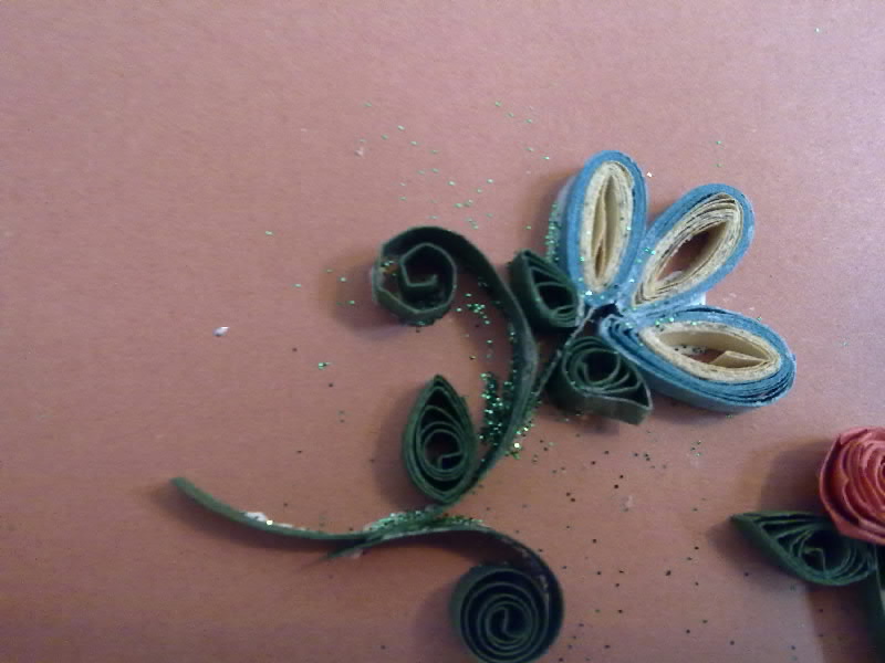 papercrafts Quilled Name PlateQuilling with Book Paper