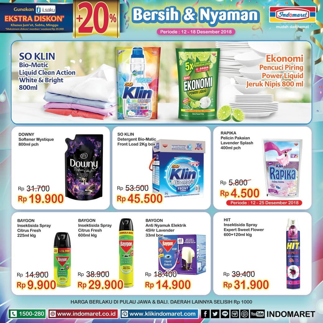 Indomaret - Promo Katalog Super Hemat Mingguan Periode 12 - 18 Desember 2018 Indomaret - Promo Katalog Super Hemat Mingguan Periode 12 - 18 Desember 2018