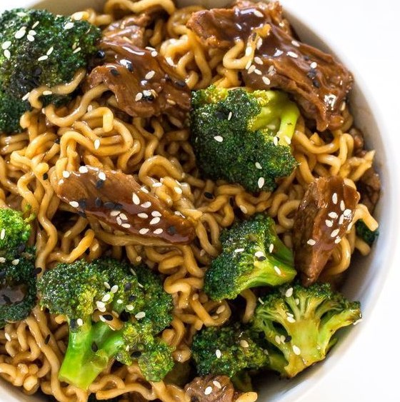 Beef and Broccoli Ramen #Ramen #Noodles