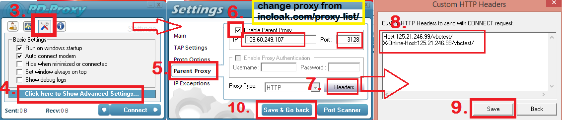 PD-PROXY airtel free internet trick pc setup