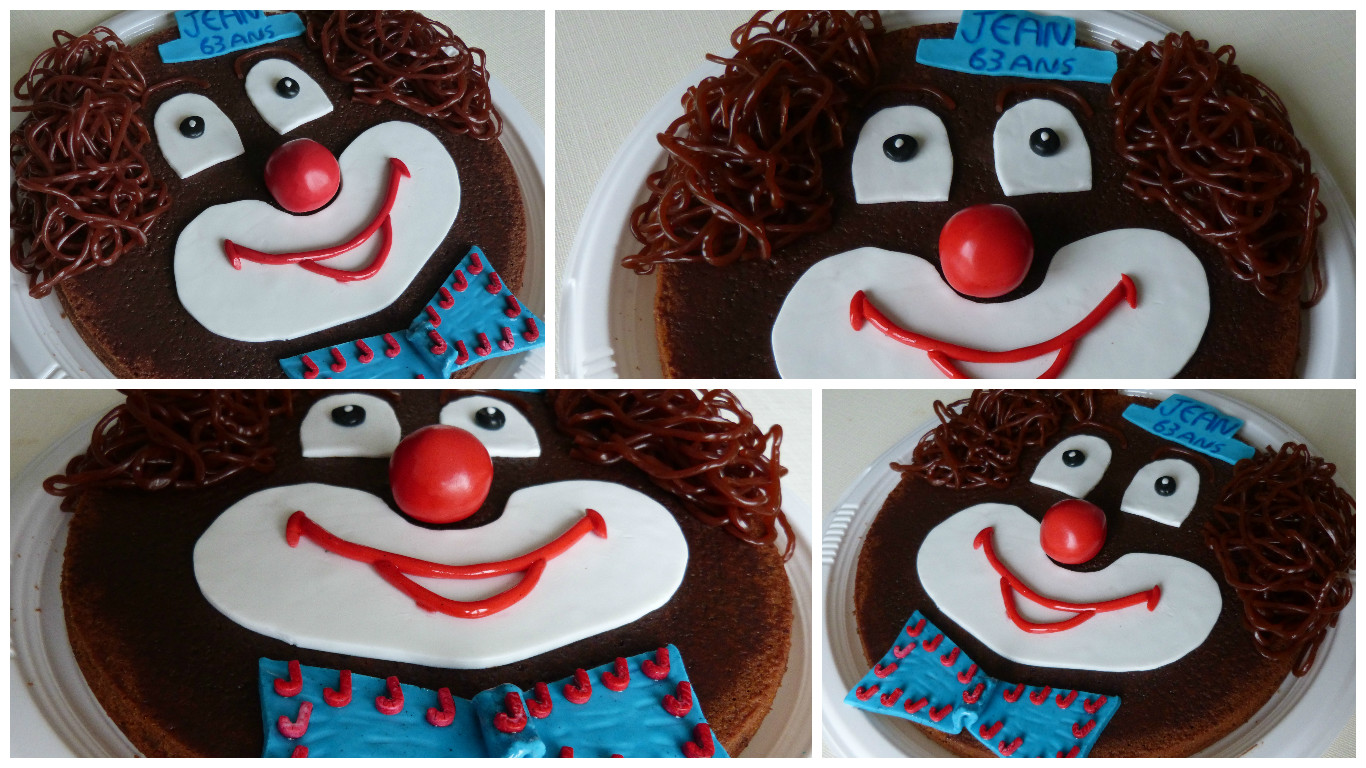 Gateau Clown
