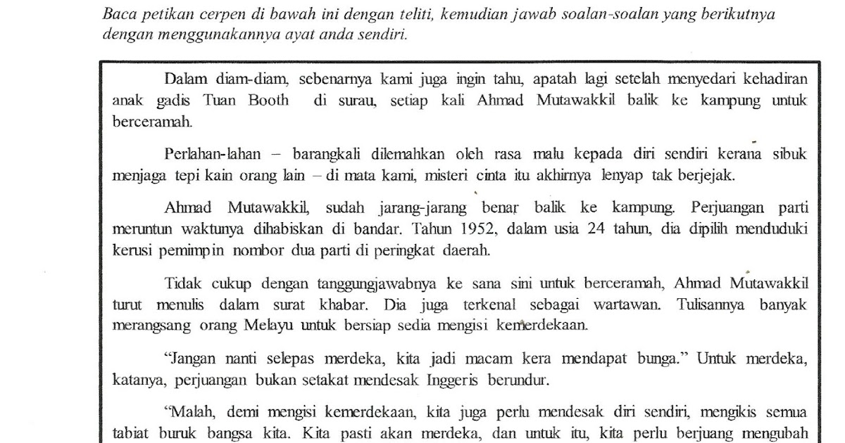 Laman Bahasa Melayu SPM: NOTA PEMBENTANGAN KOMSAS KELAS 5 