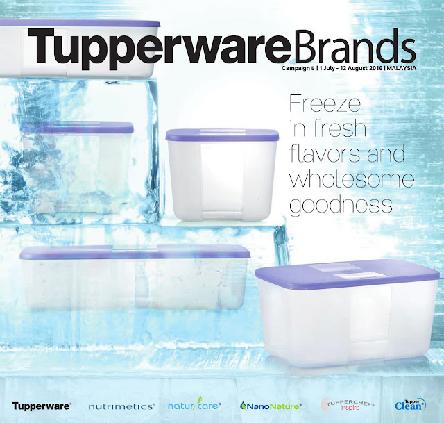 Tupperware : Katalog Julai 2016 - 13 Ogos 2016