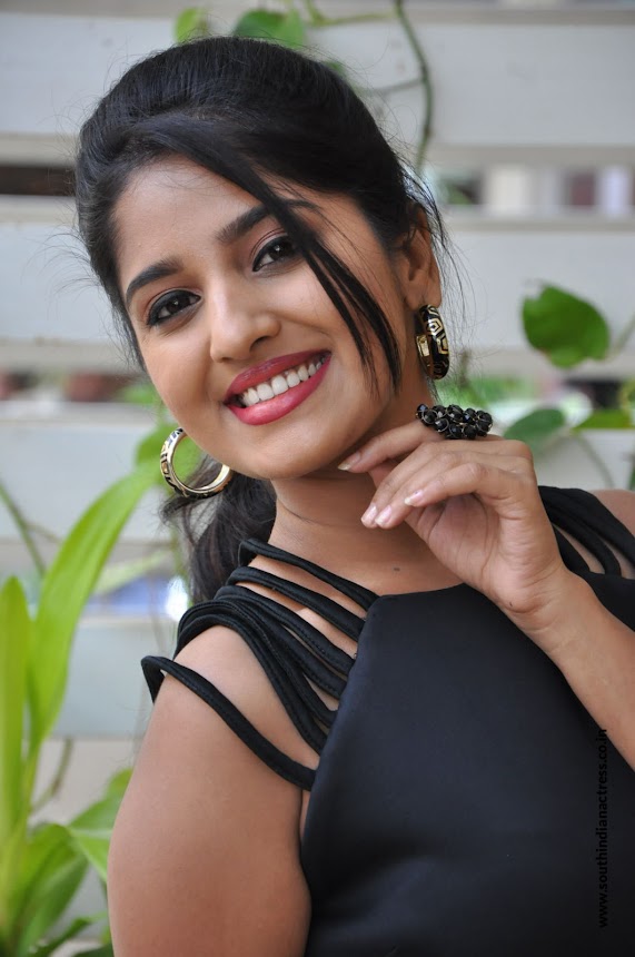 Meghana Lokesh at Idi Maa Prema Katha Interview