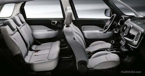 New Fiat 500L interior New Fiat 500L interior
