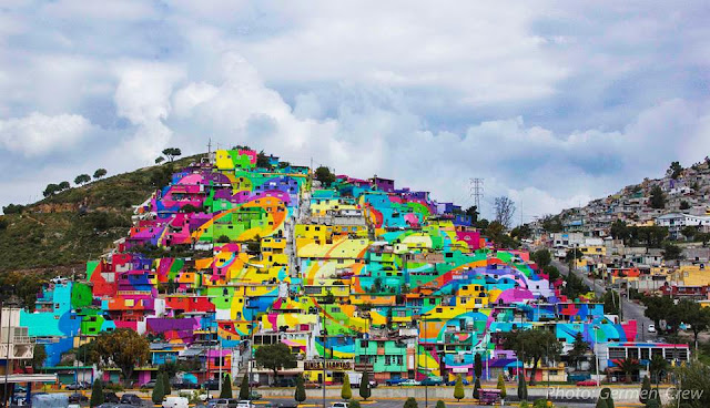 In an unprecedented effort, Germen Crew and the government of Mexico joined forces to rehabilitate and beautify an entire district of Pachuca in Mexico.