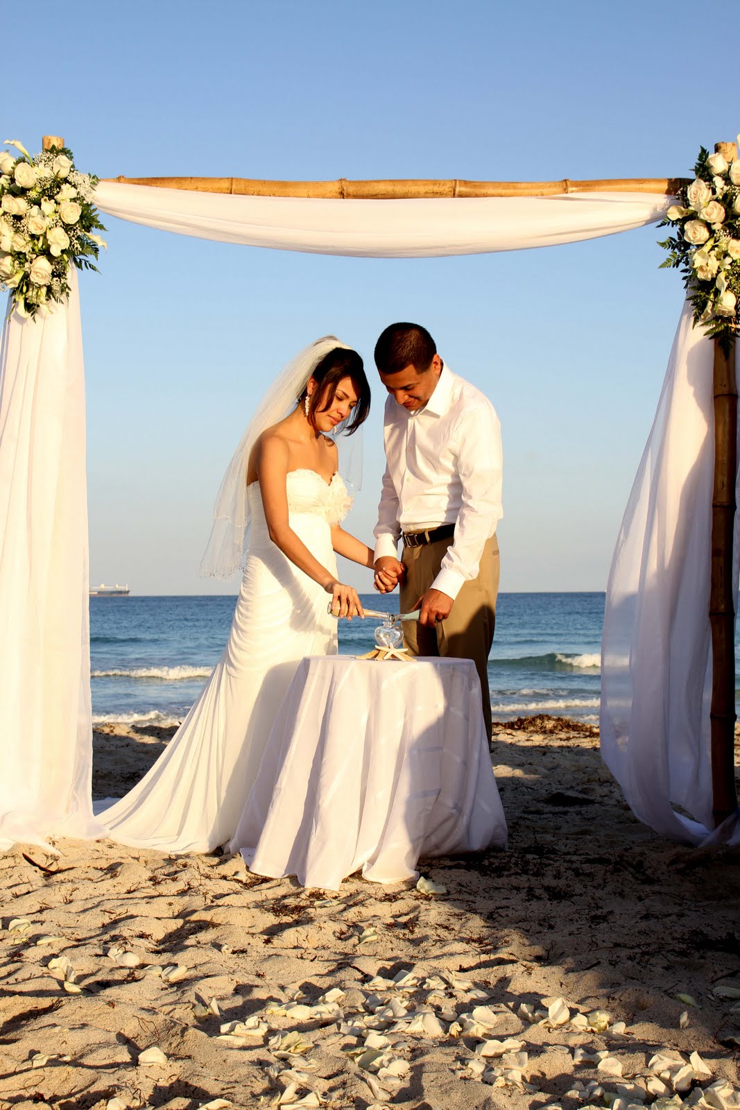 Affordable Beach Weddings! 305-793-4387: Evelyn & Juan's Miami Beach