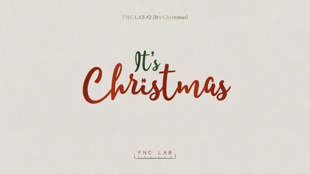 it's christmas fnc artist single navidad