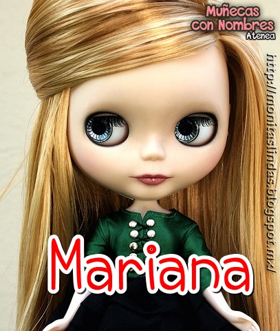 muñecas con nombre de personas