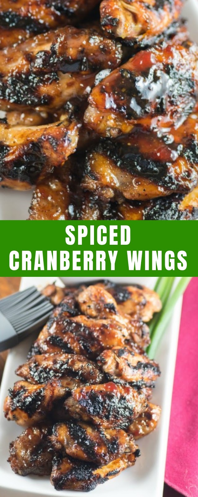 Spiced Cranberry Wings