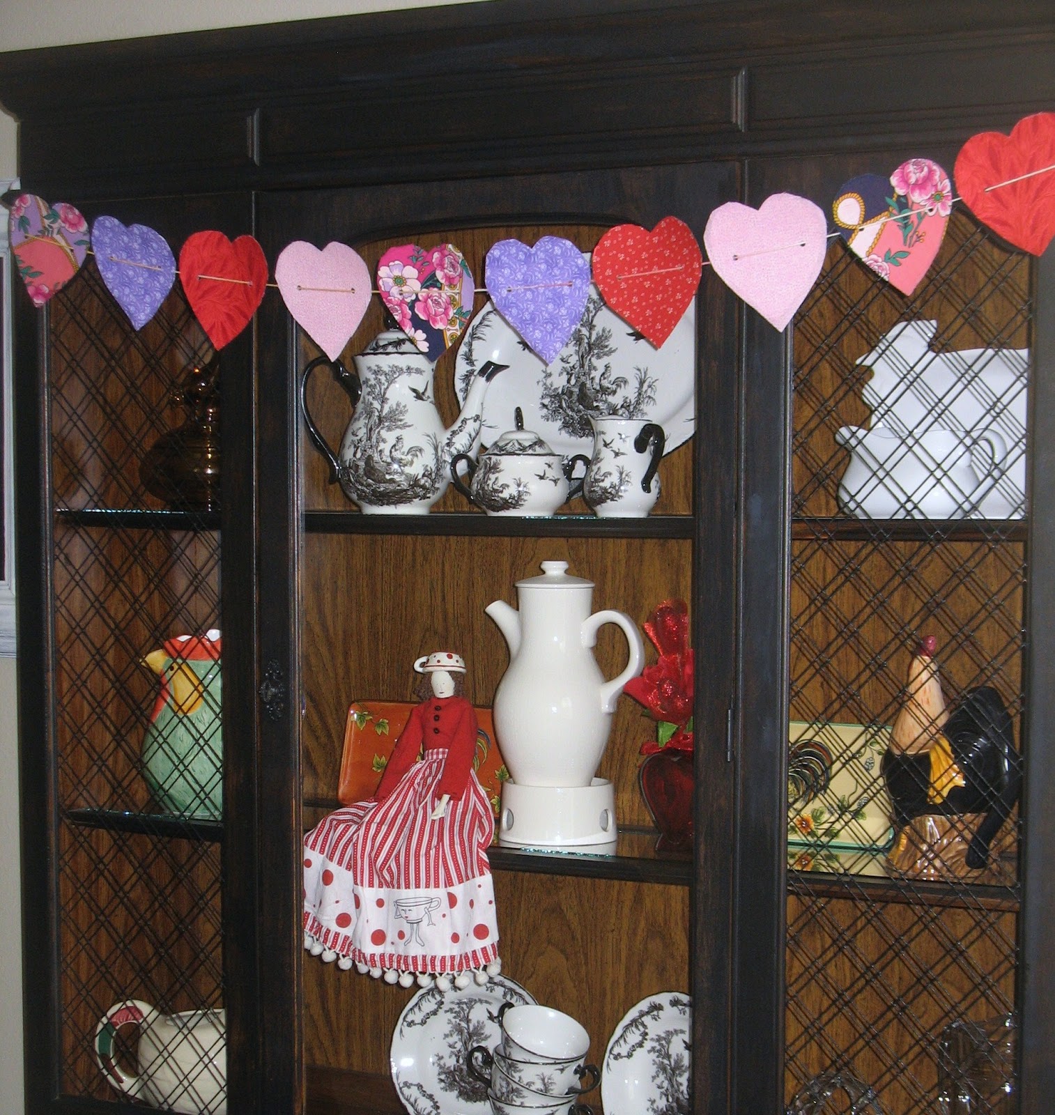 Shabby Redo For You !: Valentine Banner DIY Easy To Do!