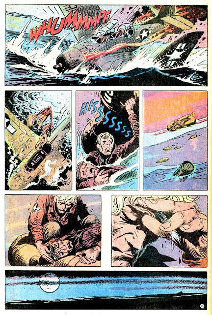 Weird War Tales v1 #3 dc bronze age comic book page art by Joe Kubert Weird War Tales v1 #3 dc bronze age comic book page art by Joe Kubert