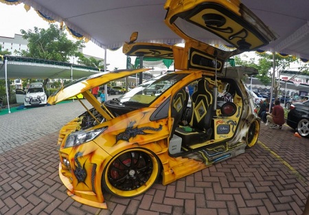 Modifikasi Mobil Terbaru 2018 MODIFIKASI MOBIL TOYOTA YARIS