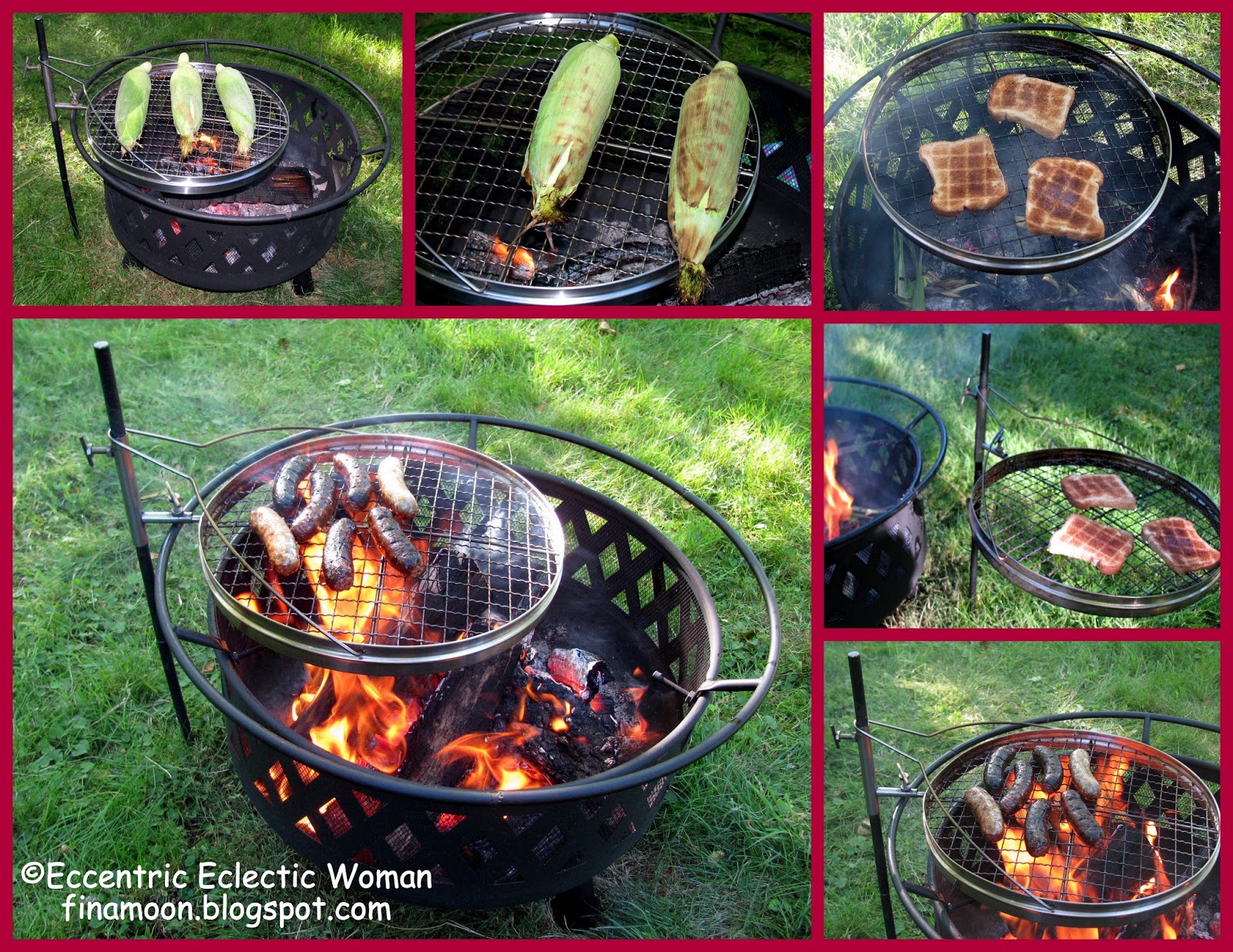 Eccentric Eclectic Woman Camerons OpenFire Pit Grill Review and Great