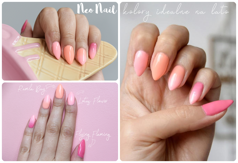 neonail lotus flower rambla bay flying flaming letnie hybrydy neonail