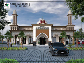 masjid minimalis modern 2017 jasa desain murah 15x15