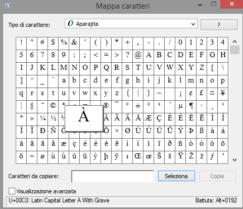 Scrivere Vocali Accentate In Maiuscolo A E I O U Scuolissima Com