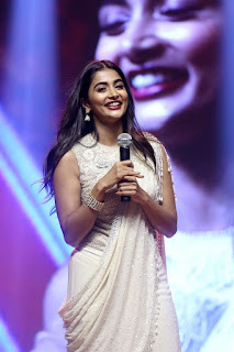 Actress Pooja Hegde Stills At Valmiki Movie Pre Release Event Actress Pooja Hegde Stills At Valmiki Movie Pre Release Event